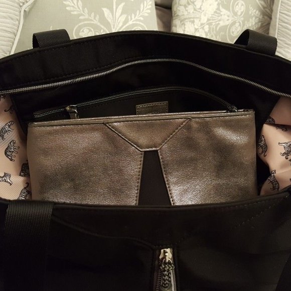 Stella & Dot - Work Hard, Play Hard pouch - Picture 3 of 4